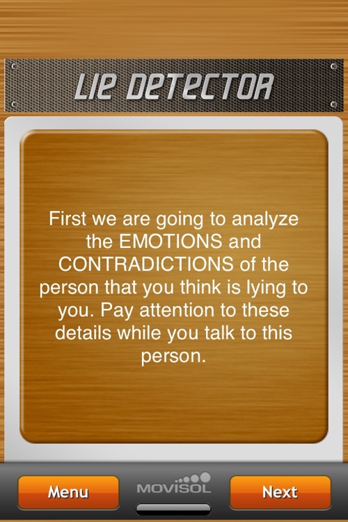 Lie Detector - Is your partner cheating you?