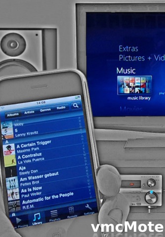 vmcMote - Remote Control your Windows Media Center screenshot 2
