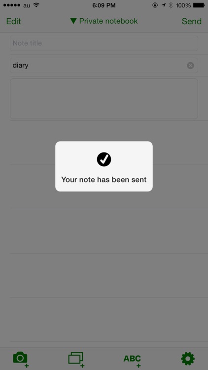 CellMemo - Quickly create a note with images for Evernote screenshot-3