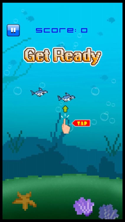 Flying Jumpy Shark - Flapping Bird Fish Wings Flyer