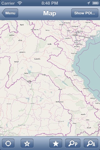 Laos Offline Map - PLACE STARS screenshot 2