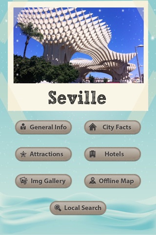 Seville Travel Guide - Offlline Maps screenshot 2