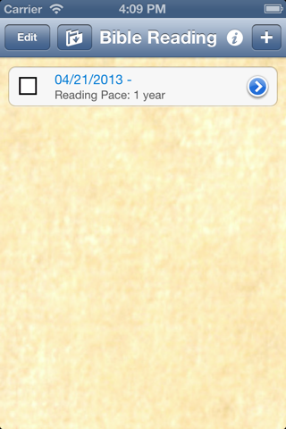Bible Reading Scheduler screenshot 2