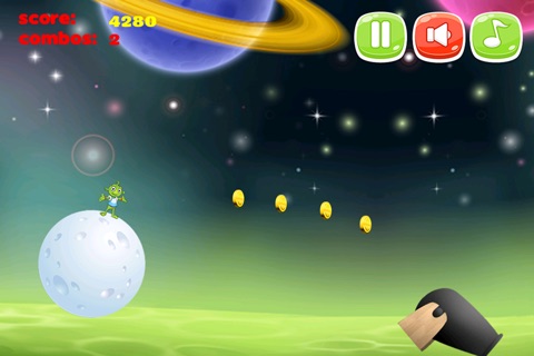 A Skilled Jumping In Space Game - From Jupiter to Mars screenshot 4