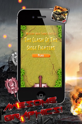 Modern War Tanks Battle: The Clash Of The Siege Fighters screenshot 2