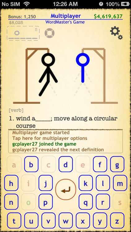 Play Dictionary with Hangman