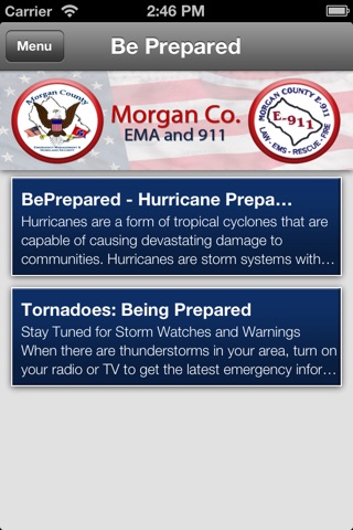 Morgan County EMA & 911 screenshot 3