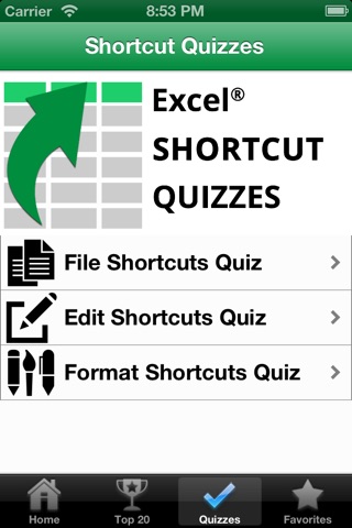 101 Keyboard Shortcuts for Excel screenshot 3