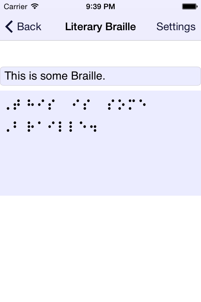 VisualBraille Lite screenshot 2