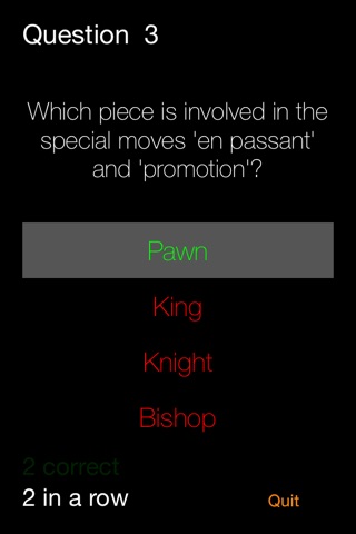 The Game of Chess Quiz screenshot 3