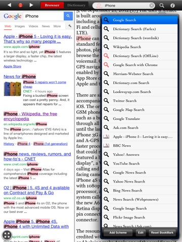 Thesaurus Editor HD screenshot 3