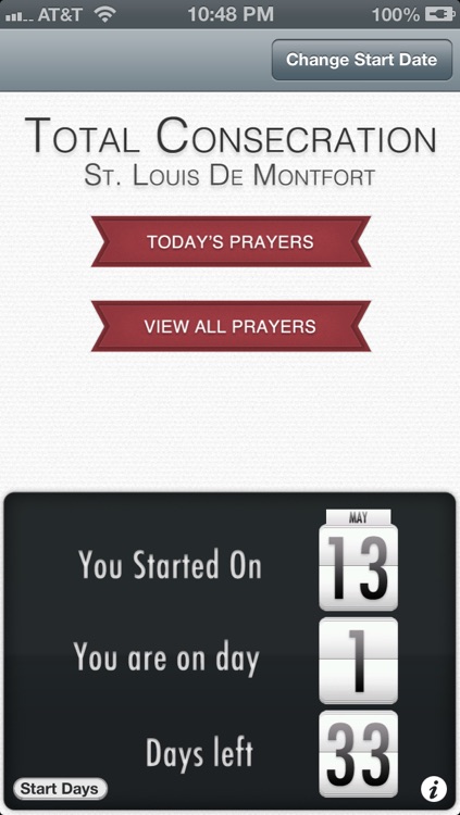 Total Consecration of St. louis De Montfort