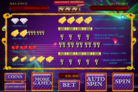 Instant Winner Slots Machine Free screenshot 2