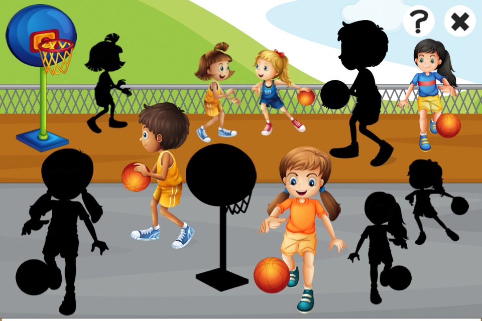 American Basketball Learning Game for Children: Learn for Nursery School screenshot 4
