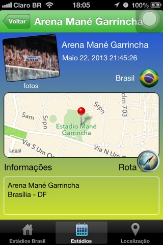 Stadiums Brazil screenshot 2