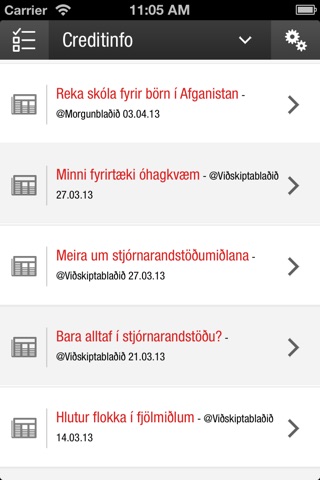 Fjölmiðlavaktin screenshot 2