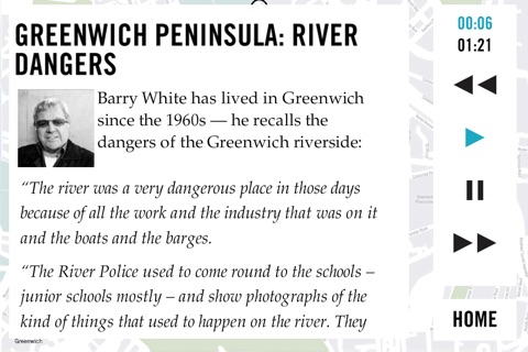 Thames Trail: an audio and visual history photowalk of the Greenwich riverside screenshot 4