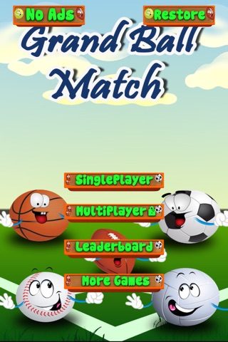 Grand Ball Match - top free football and sport ball matching game screenshot 2