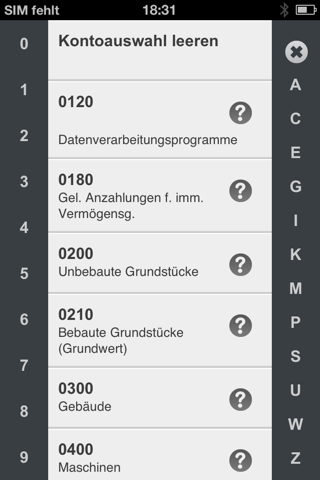 Buchungschecker screenshot 4