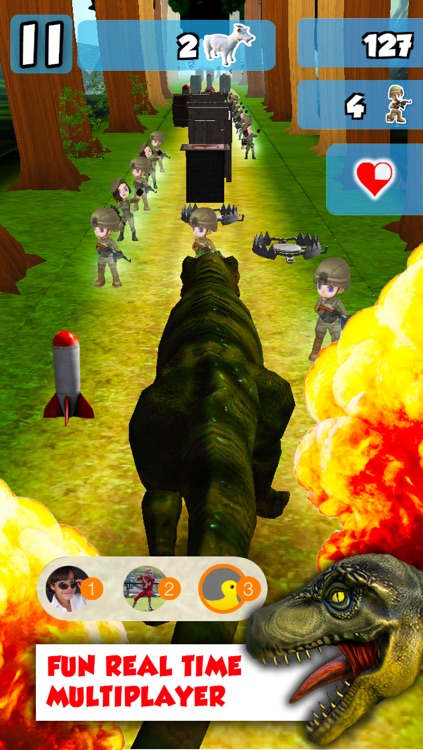 A Rex Rampage With 3D - Dangerous Dinosaurs Walking & Run-ning to Destroy & Devour Everything! screenshot-4