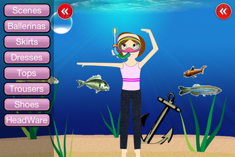 Ballerina Scener Free - Dressing Up Game screenshot 2