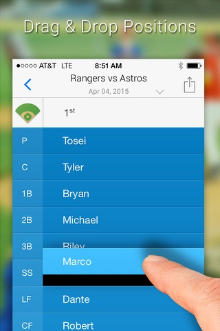 Lineup Baseball - Youth Coach Edition screenshot 2