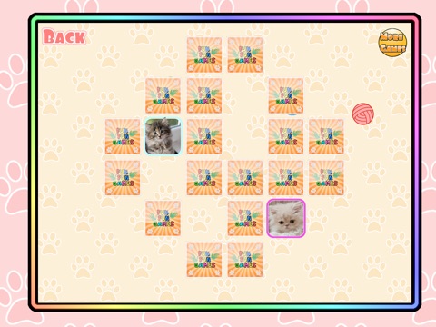 Cute Kitten Match HD - Kids Memory Game screenshot 3