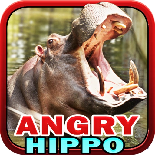 Angry Hippo Icon