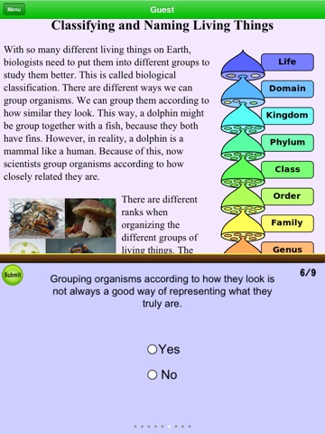 4th Grade Life Science Reading Comprehension screenshot 4