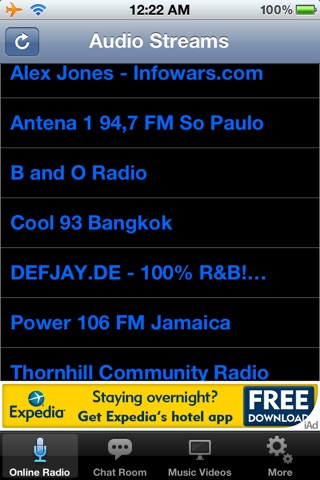 B  and O Radio screenshot 2