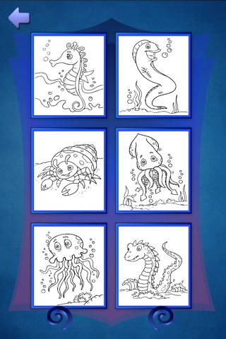 Underwater Coloring Book screenshot 2