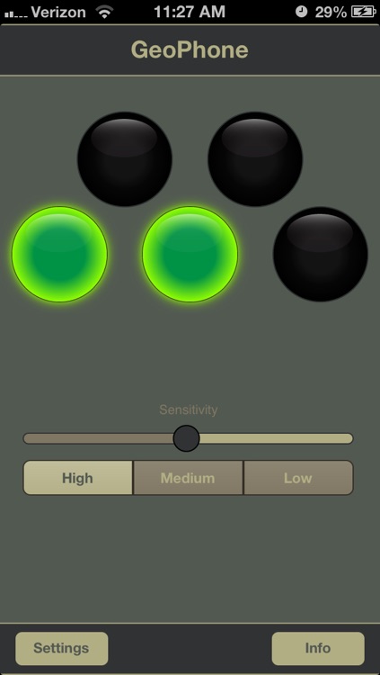 GeoPhone Vibration Detector