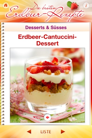 Erdbeer-Rezepte - Kreative und verführerische Rezept-Ideen rund um die Erdbeere für jeden Geschmack! screenshot 4