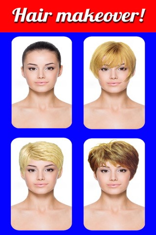 Hairstyles Makeover Pro- Virtual Hair Try On to Change yr look screenshot 4