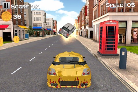 City Racer - A hi speed endless car racing game in traffic screenshot 2