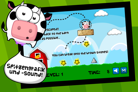 Cow Balloon screenshot 2