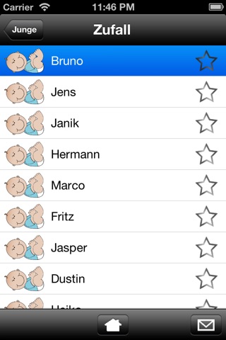 Vornamen screenshot 3