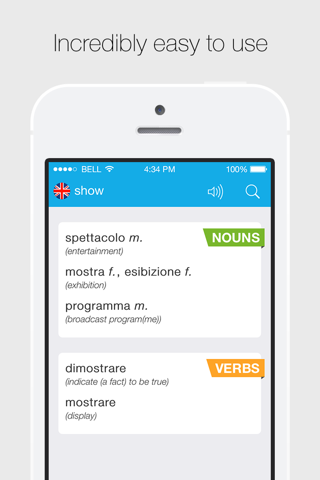 Italian – English Dictionary screenshot 4