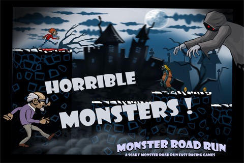 Flappy Monster Road Run Top Best Free Endless Running Racing Game screenshot 2