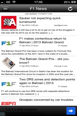 Motor Racing News screenshot 2