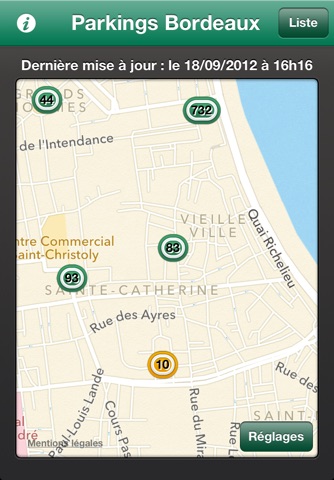 Parkings Bordeaux screenshot 2