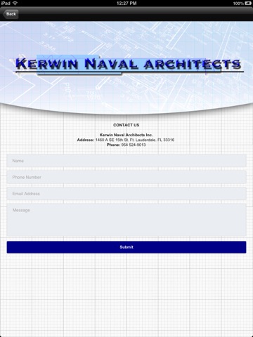 Kerwin Naval Architects HD screenshot 4