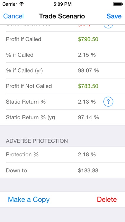 Covered Call Calculator and Planner screenshot-3