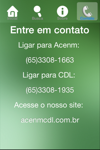 Guia Telefônico ACENM/CDL screenshot 4