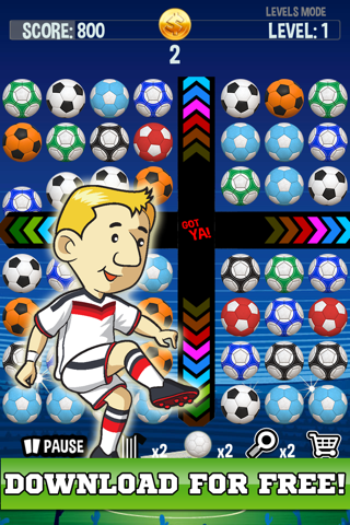 Football Match Mania - Free Soccer Puzzle Game! screenshot 3