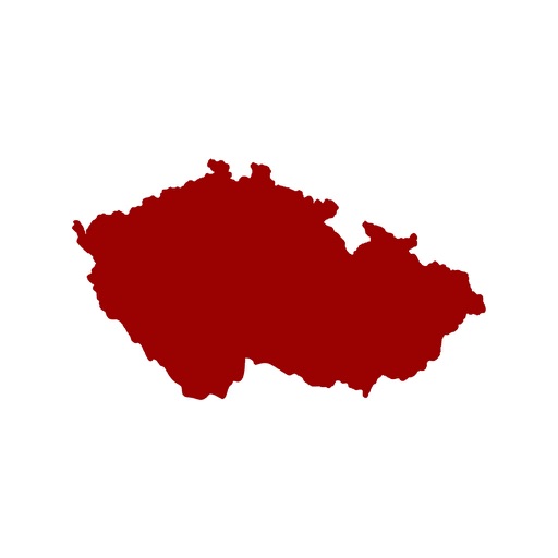 Icon - Application - Slepá mapa České republiky
