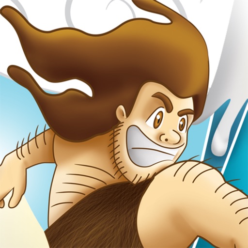 Surfers of The Stone Age HD - A Crazy Ice Hill Race