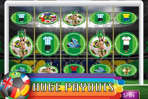 Free Brazil Fever Soccer Cup 2014 Slot - Las Vegas 777 Slot Machine screenshot 3