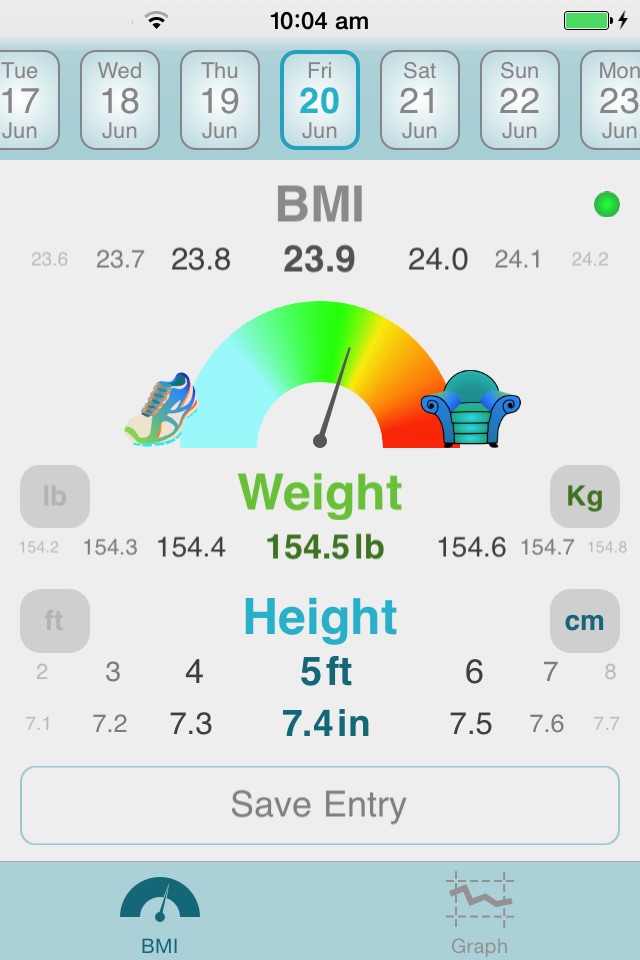 Smart BMI - Fast and Easy BMI Calculator & Weight Tracker screenshot 3