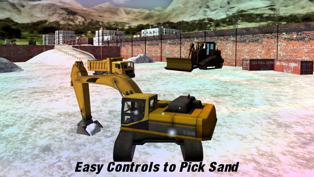 Extreme Snow Excavator Tractor Simulator 3D Game – Heavy Dum(圖5)-速報App